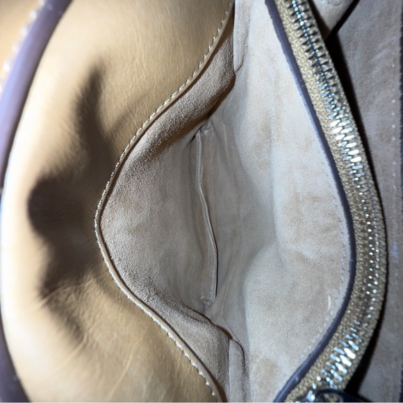 Tory Burch Charlie Shoulder Bag - Wren Brown - Picture 12 of 16